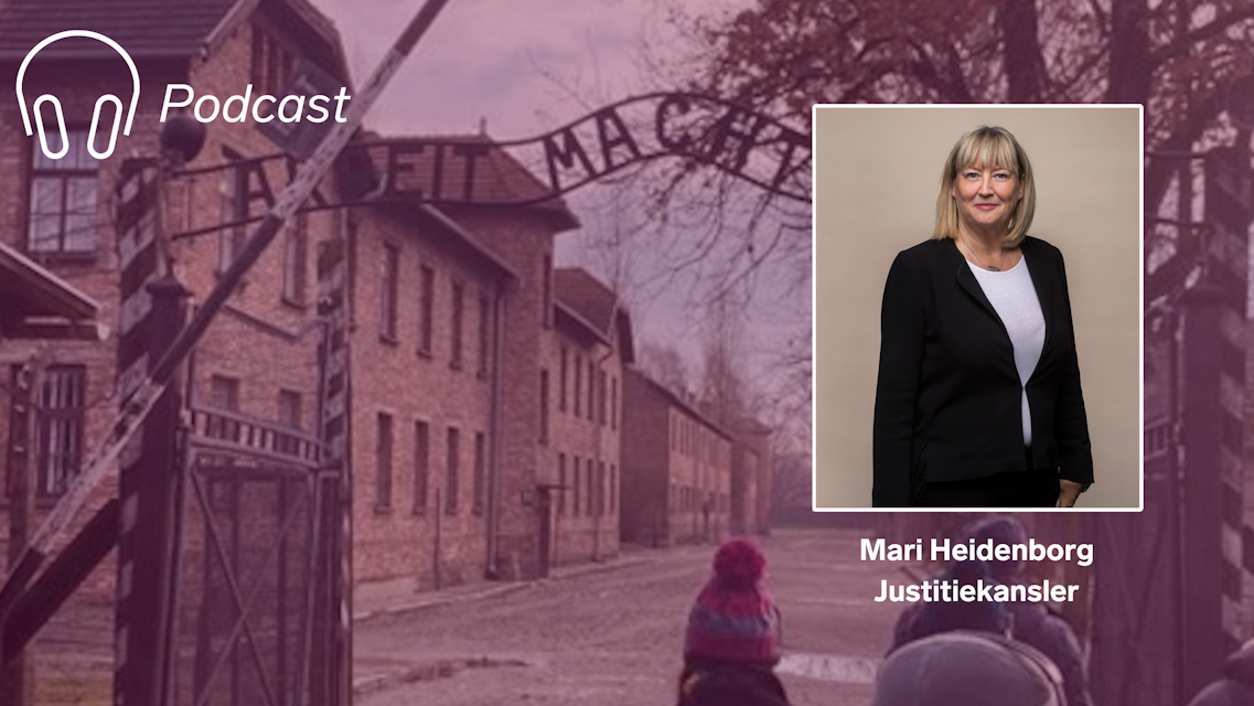 Justitiekanslern intervjuas om domen om förintelseförnekelse