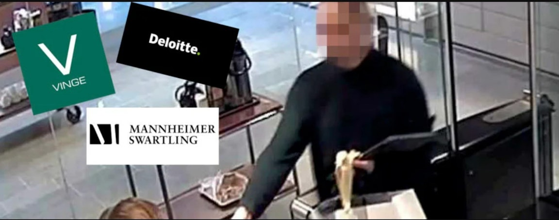 Stal och rörde sig fritt på toppbyråerna