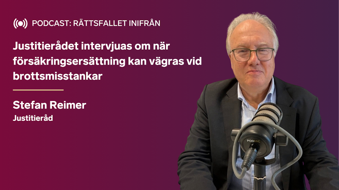 Justitierådet om när försäkringsersättning kan vägras vid brottsmisstankar