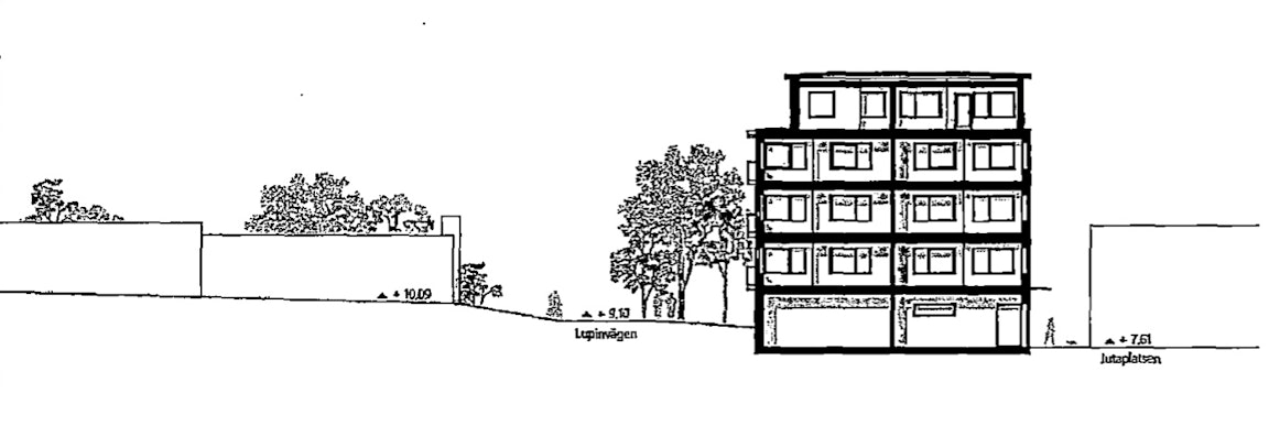 Plan för flerfamiljshus i Halmstad får klartecken – trots skuggning och insyn
