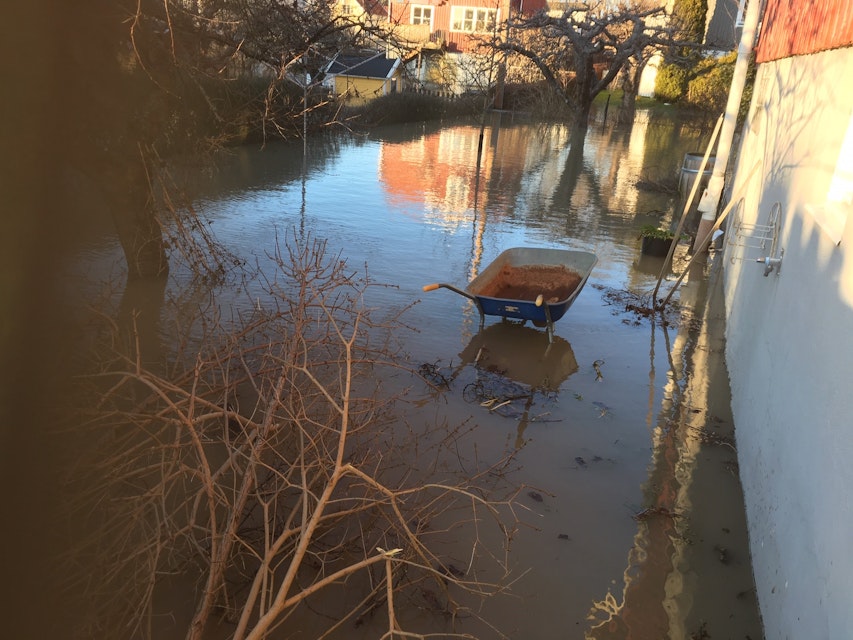 Översvämning i källare inte dräneringens fel